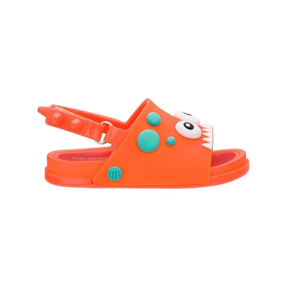 NEW MINI MELISSA toddler's mini beach playful dino slide in orange